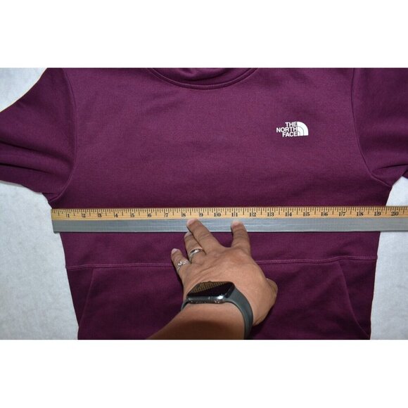 The North Face Canyonlands Women's Tunic Size S Pullover Maroon Sweatshirt - Picture 11 of 12